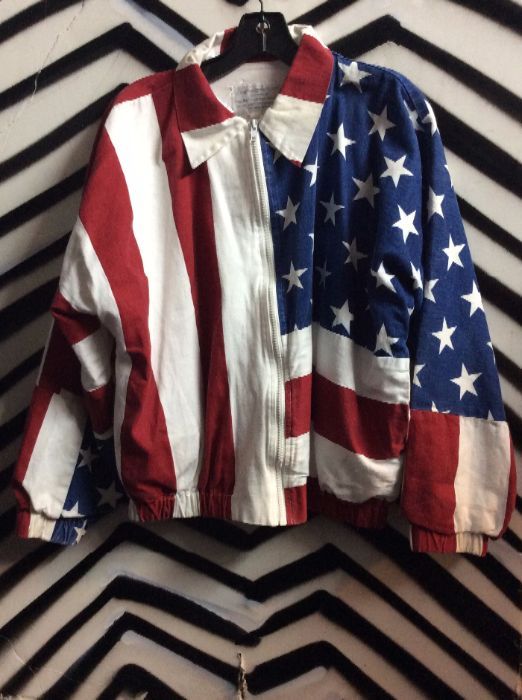 product details: AMERICAN FLAG JACKET - COTTON photo