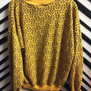 Photo detail:PULLOVER SWEATSHIRT W/AZTEC PRINT DESIGN