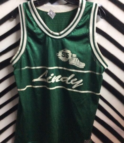 product details: RETRO TRACK & FIELD JERSEY TANK \LINDY 55\ photo