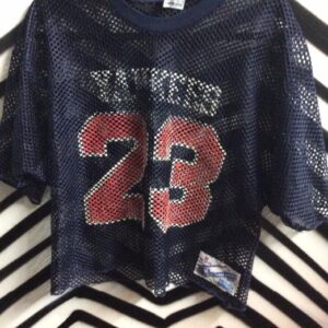 Photo detail:YANKEES #23 CHAMPION PRACTICE JERSEY - CROPPED - MESH FABRIC