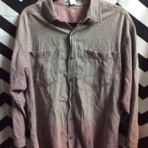 Photo detail:90S SHIRT COTTON W/VERTICAL STRIPES