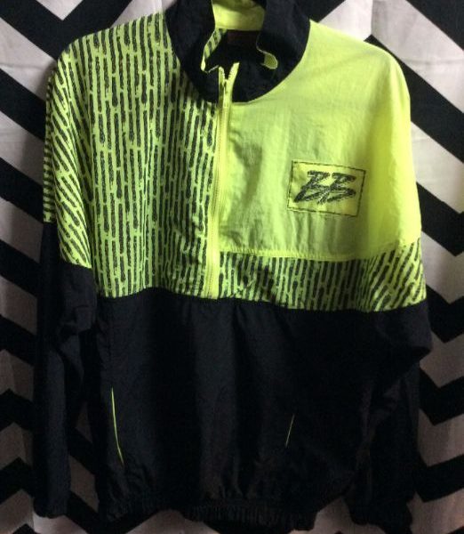 product details: PULLOVER WINDBREAKER W/NEON PRINT photo