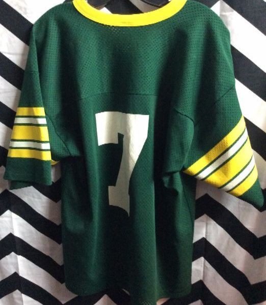 product details: GREENBAY PACKERS #7 FARVE FOOTBALL JERSEY photo