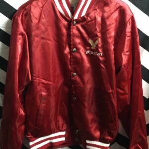 Photo detail:WINSTON CIGARETTES SWINGSTER NYLON BASEBALL JACKET