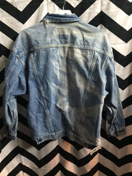 LEVIS WHITE TAB JACKET AS IS 2