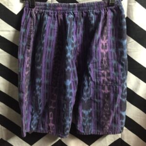 Photo detail:80S SHORTS - PATTERNED DESIGN