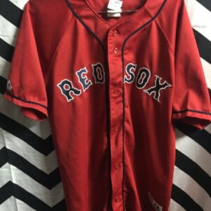 Photo detail:RED SOX #18 DAMON BASEBALL JERSEY