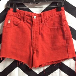 Photo detail:GUESS DENIM SHORTS - SUPER SHORT CUT OFFS