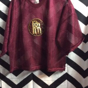 Photo detail:ROLLS ROYCE TANK TOP JERSEY - CROPPED W/SEQUIN EMBLEM