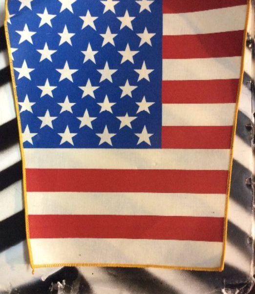 product details: AMERICAN FLAG SEW ON BACK PATCH - LARGE photo