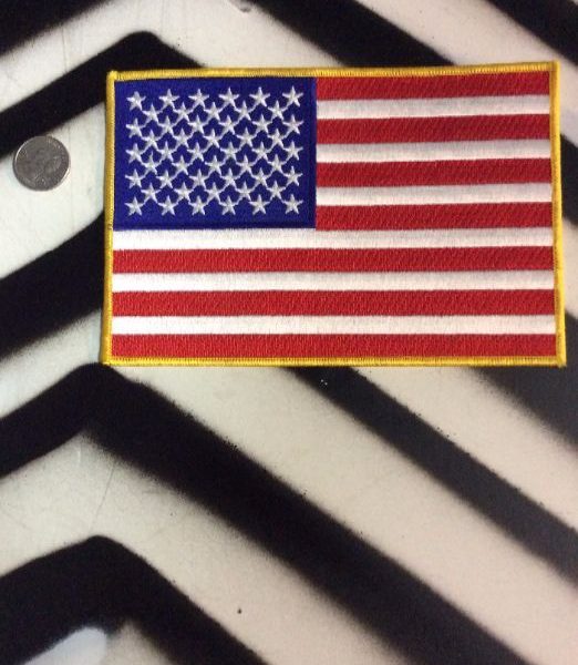 product details: AMERICAN FLAG BACK PATCH - MEDIUM photo