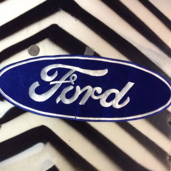 product details: FORD LOGO W/LETTERING BACK PATCH - LARGE photo