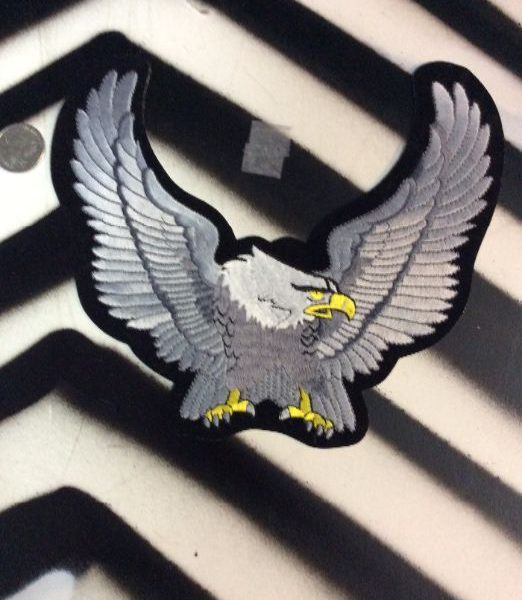 product details: AMERICAN EAGLE W/SPREAD WINGS BACK PATCH - LARGE photo