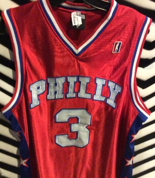 product details: PHILLY #3 BASKETBALL JERSEY photo