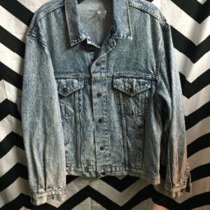 Photo detail:1980S-90S DENIM JACKET - ACID WASH