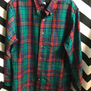 Photo detail:PENDLETON FLANNEL SHIRT - PLAID TARTAN DESIGN