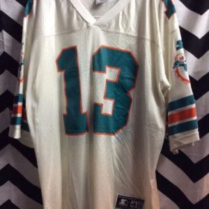 Photo detail:STARTER DOLPHINS #13 DAN MARINO FOOTBALL JERSEY