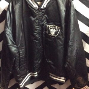 Photo detail:CHALKLINE LA RAIDERS BASEBALL STYLE JACKET W/LETTERING ON BACK