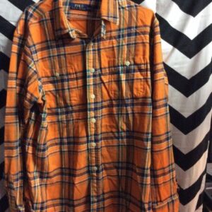 Photo detail:RALPH LAUREN FLANNEL SHIRT LS BD