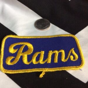 Photo detail:LA RAMS PATCH - OLD STOCK