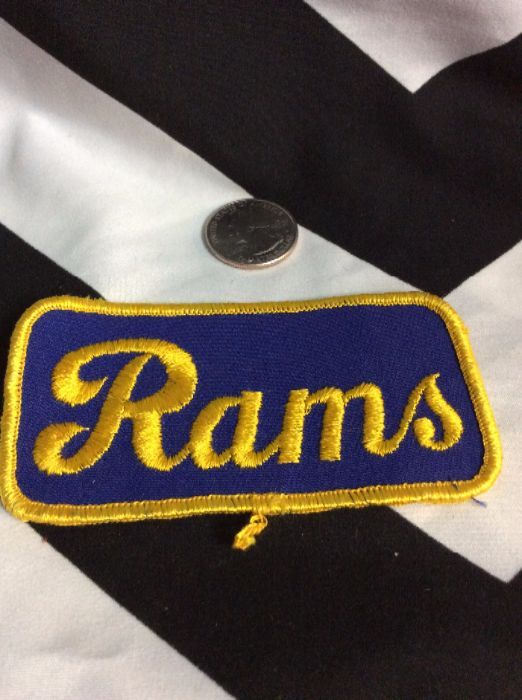 product details: LA RAMS PATCH - OLD STOCK photo