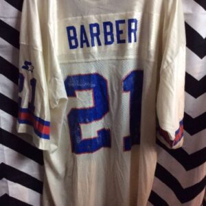 Photo detail:NY GIANTS FOOTBALL JERSEY - #21 BARBER