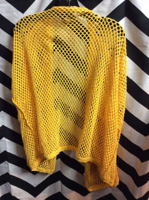 LS NETTED CARDIGAN 2