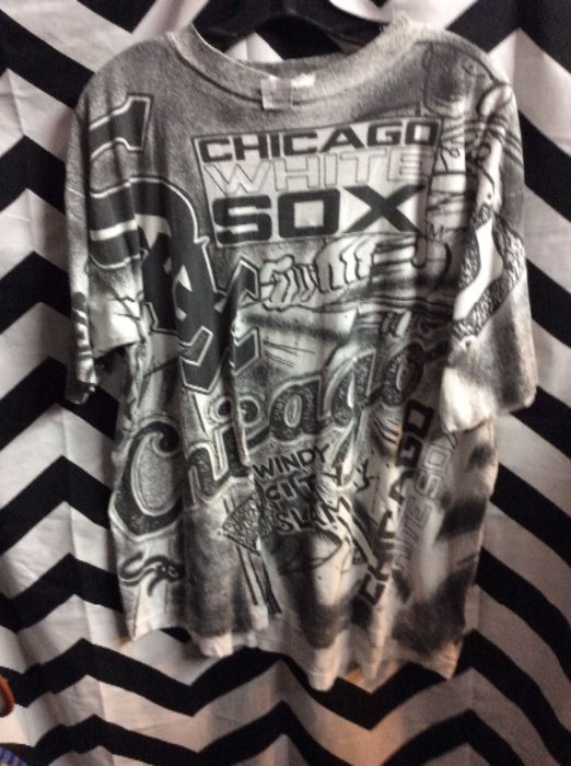 T SHIRT CHICAGO WHITE SOX ALL OVER PRINT 1