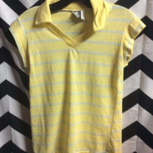 Photo detail:BABY TEE POLO SHIRT W/COLLAR & STRIPED PATTERN DESIGN