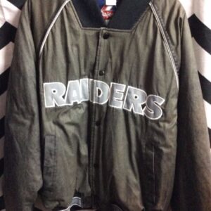 Photo detail:LA RADIERS BOMBER JACKET W/PUFFY LETTERS ON FRONT