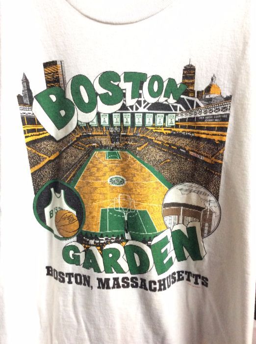 BOSTON GARDENS BASKETBALL T SHIRT 1
