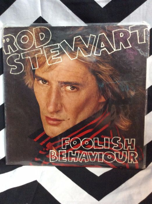 product details: VINYL RECORD - ROD STEWART - FOOLISH BEHAVIOUR photo
