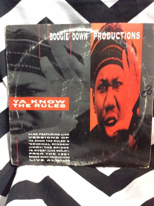 Boogie Down Productions â??â?? Ya Know The Rules 1