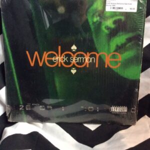 Photo detail:VINYL RECORD - 1995 ERICK SERMON - WELCOME - FEATURING KEITH MURRAY