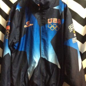 Photo detail:1990's USA OLYMPICS WINDBREAKER JACKET