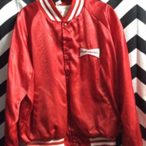 Photo detail:BUDWEISER BASEBALL STYLE JACKET - SATIN