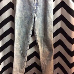 Photo detail:LEVIS DENIM JEANS - SKINNY LEG - ZIP-UP - ACID WASH