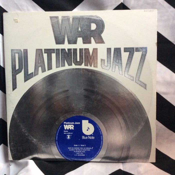 WAR Platinum Jazz 2 vinyls 1