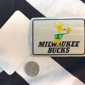 STICKER MILWAUKEE BUCKS VENDING CARD *old stock 1