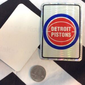 Photo detail:DETROIT PISTONS VENDING CARD STICKER