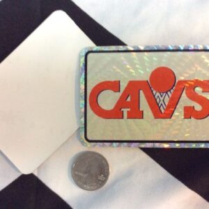 Photo detail:CAVS VENDING CARD STICKER