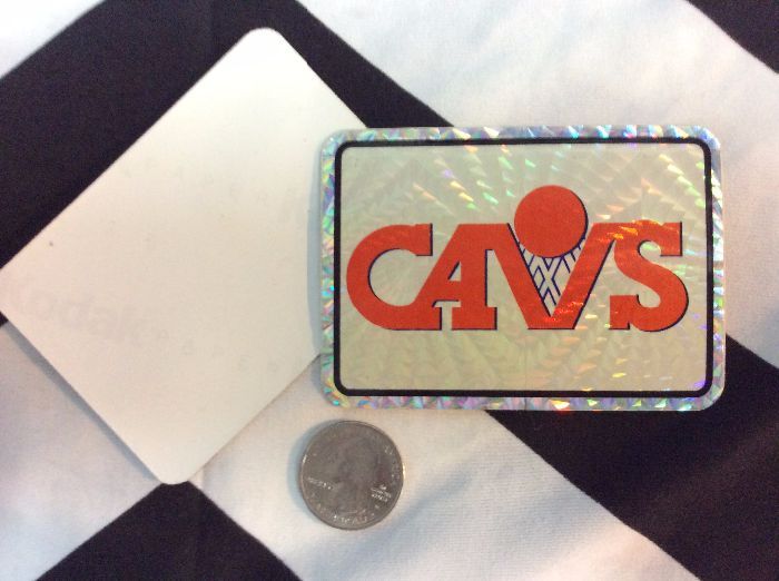 product details: CAVS VENDING CARD STICKER photo