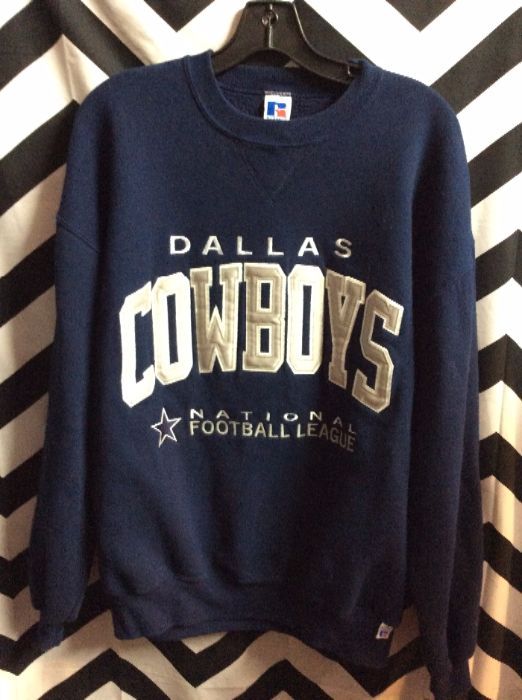 Dallas Cowyboys Embroidered Pullover sweatshirt 1