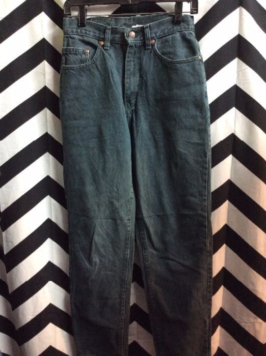 1990’s Lee Denim Jeans – High Waist – Rare Color | Boardwalk Vintage