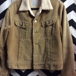 Photo detail:1960s-70s LEE CORDUROY JACKET - SHERPA LINED