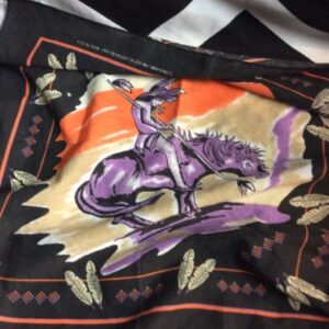 Photo detail:BANDANA - INDIAN ON HORSE (END OF TRAIL)