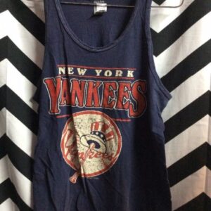 Photo detail:NEW YORK YANKEES TANK TOP W/SCREEN PRINTED GRAPHIC