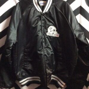 Photo detail:CHALKLINE RAIDERS BASEBALL STYLE JACKET - EMBROIDERED HELMET DESIGN