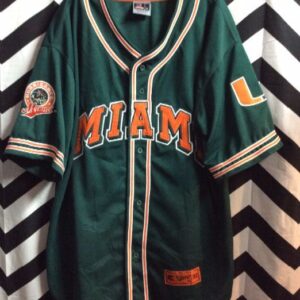 Photo detail:MIAMI HURRICANES FOOTBALL JERSEY