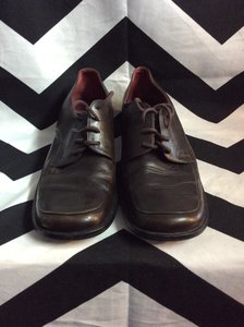 ETIENNE ARGNER BROWN LEATHER SHOES 1